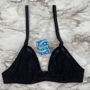 Free People NWT Intimately Triangle Bra Lace 36 C